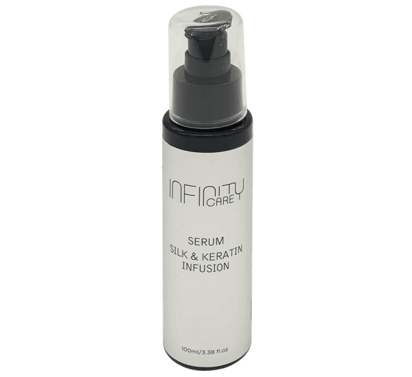 Възстановяващ серум за коса с кератин и копринени протеини INFINITY CARE SERUM SILK AND KERATIN INFUSION 100ml